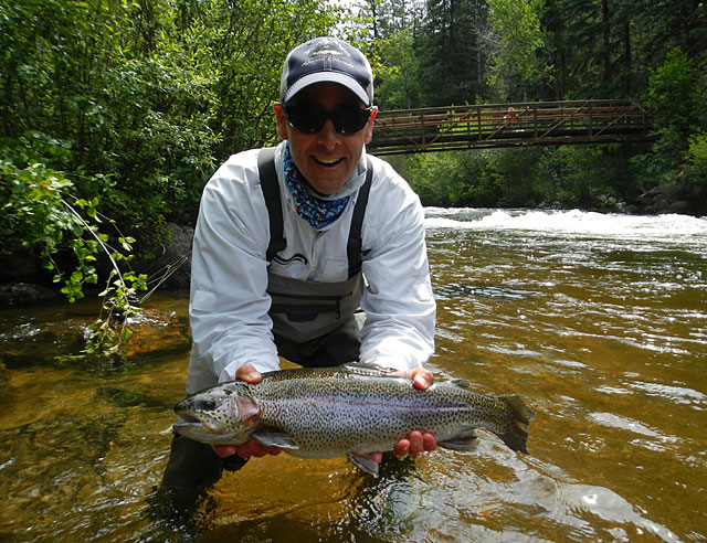 monster rainbow trout